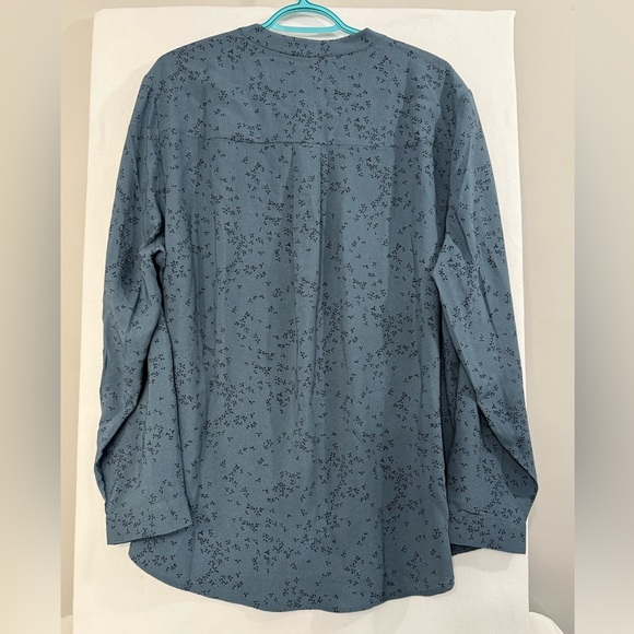 Dark teal blouse - Picture 2 of 5